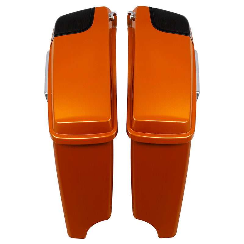 HR3 Amber Whiskey 2015 Special CVO Stretched Saddlebags with Speaker Lids