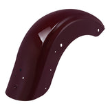 HR3 Billiard-Burgundy Motorcycle Mudguard CVO STYLE REAR FENDER FOR Harley Touring 2014-2023