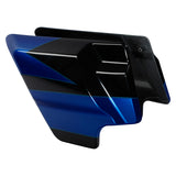 HR3 Candy Cobalt / Indigo Ink Side Covers 2017 CVO Street Glide （FLHXSE）