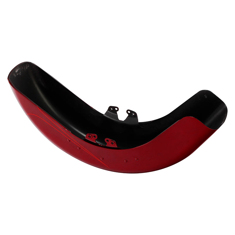 HR3  Velocity Red Sunglo 2016S Motorcycle Front Mudguard Fender