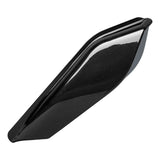 HR3 Black Quartz Mid-Frame Air Deflectors For Harley Touring and Trike Models 09-24