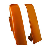 HR3 Scorched Orange / Black Denim Saddlebag Filler Strips