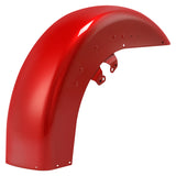 HR3 Wicked Red Motorcycle Front Mudguard Fender (can be installed with lighting)