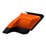 HR3 Scorched Orange / Black Denim Stretched Side Covers
