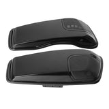 HR3 Vivid Black CVO Saddlebag Lids With 5" x 7" Speaker Cutouts For Harley Touring Models 2014-2023