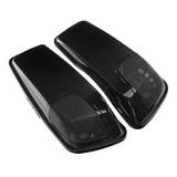 HR3 Vivid Black CVO Saddlebag Lids With 5" x 7" Speaker Cutouts For Harley Touring Models 2014-2023