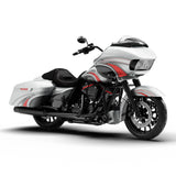 HR3 Candy Red / Silver Honeycomb Fade Road Glide Fairing Kit