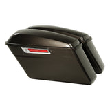 HR3 Sumatra Brown Hard Saddlebags (Regular) For 14-23 Harley Touring