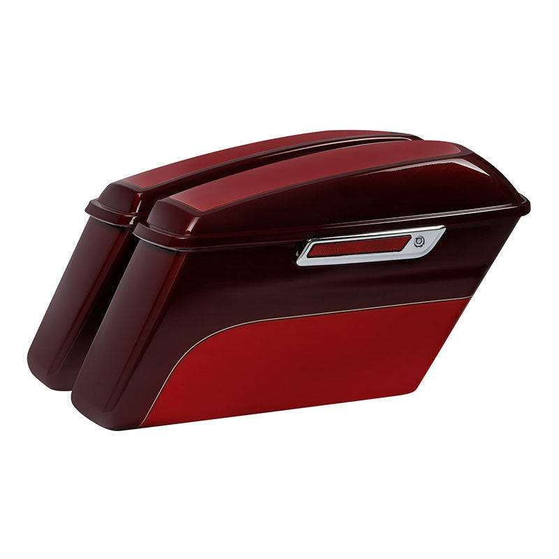 HR3 Mysterious Red Sunglo/ Velocity Red Sunglo Hard Saddlebags (Regular) 2016 ULTRA CLASSIC