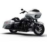 HR3 Silver / Black Honeycomb Fade Road Glide Special Fairing Kit
