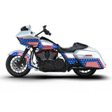 HR3 Patriotic Red White And Blue Complete Body Fairing Kit For Harley Road Glide Special FLTRXS 15-23