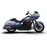 HR3 Patriotic Red White And Blue Road Glide Special Fairing Kit