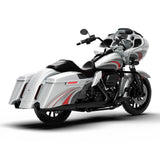 HR3 Candy Red / Silver Honeycomb Fade Complete Body Fairing Kit For Harley CVO Road Glide  FLTRXSE 15-23