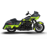 HR3 Apple Green / Gunship Gray CVO Road Glide Fairing Kit