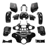 HR3 Vivid Black Complete Body Fairing Kit For Harley CVO Street Glide FLHXSE 14-23