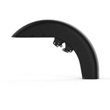 HR3 Black Denim Motorcycle 18" Front Mudguard Fender (can be installed with lighting)For Harley Touring Electra Glide Ultra Limited Tri Glide 14-23