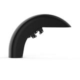 HR3 Black Denim Motorcycle 18" Front Mudguard Fender (can be installed with lighting)For Harley Touring Electra Glide Ultra Limited Tri Glide 14-23