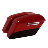 HR3 Wicked Red / Twisted Cherry Hard Saddlebags Harley Hard Bags (Regular)For 14-23 Harley Touring