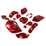 HR3 Wicked Red Denim Complete Body Fairing Kit For Harley Road Glide Special FLTRXS 15-23