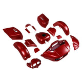 HR3 Wicked Red Denim Complete Body Fairing Kit For Harley Road Glide Special FLTRXS 15-23