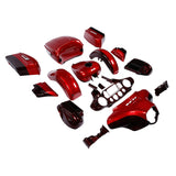 HR3 Wicked Red / Twisted Cherry Complete Body Fairing Kit For Harley Ultra Limited  FLHTK 14-23