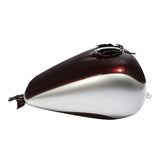 HR3 Twisted Cherry / Silver Fortune Fuel Gas Tank For 2008-2023 Harley Touring Models