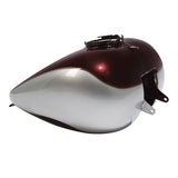 HR3 Twisted Cherry / Silver Fortune Fuel Gas Tank For 2008-2023 Harley Touring Models