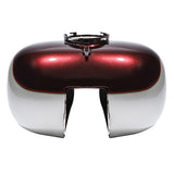 HR3 Twisted Cherry / Silver Fortune Fuel Gas Tank For 2008-2023 Harley Touring Models