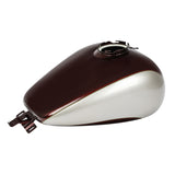 HR3 Twisted Cherry / Silver Fortune Fuel Gas Tank For 2008-2023 Harley Touring Models