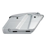 HR3 Brilliant Silver Pearl Hard Saddlebags (Regular) For 14-23 Harley Touring