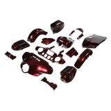 HR3 Twisted Cherry Complete Body Fairing Kit For Harley Street Glide Special FLHXS 14-23