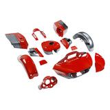 HR3 Pearl Red & Silver Gray CVO Road Glide Fairing Kit