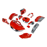 HR3 Pearl Red & Silver Gray CVO Road Glide Fairing Kit