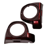 HR3 Twisted Cherry Lower Fairing Speaker Pods For Harley Touring Models 2014-2024