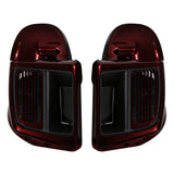 HR3 Twisted Cherry Vented Lower Fairing Kit For Harley Touring Models 2014-2023 (Fits water cooled models)