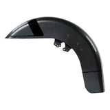 HR3 Orange Lava & Silver Gray Motorcycle Front Mudguard Fender