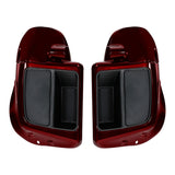 HR3 Twisted Cherry Vented Lower Fairing Kit With 6.5" Speaker Pods For Harley Touring models 2014-2024