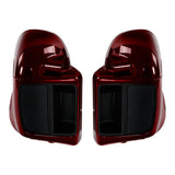 HR3 Twisted Cherry Vented Lower Fairing Kit With 6.5" Speaker Pods For Harley Touring models 2014-2024