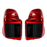 HR3 Wicked Red Vented Lower Fairing Kit With 6.5