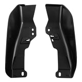 HR3 Dark Slate Candy / Arctic Black Mid-Frame Air Deflectors For Harley Touring and Trike Models 17-24