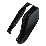 HR3 Dark Slate Candy / Arctic Black Mid-Frame Air Deflectors For Harley Touring and Trike Models 17-24