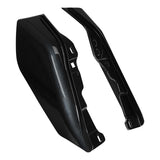 HR3 Dark Slate Candy / Arctic Black Mid-Frame Air Deflectors For Harley Touring and Trike Models 17-24