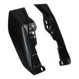 HR3 Dark Slate Candy / Arctic Black Mid-Frame Air Deflectors For Harley Touring and Trike Models 17-24