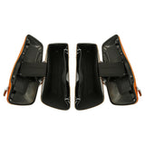 HR3 Amber Whiskey / Vivid Black Hard Saddlebags (Regular) For 14-23 Harley Touring