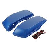 HR3 Electrice Bule Hard Saddlebag Lids For 2018 ROAD GLIDE ULTRA(FLTRU)