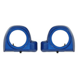 HR3 Electric Blue Lower Fairing Speaker Pods For Harley Touring Models 2014-2024