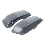 HR3 Gunship Gray 6 X 9" Saddlebags Lid Speaker Cutouts W/ GrillFor Harley Touring Models 2014-2023