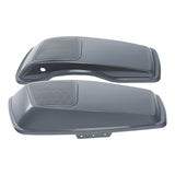 HR3 Gunship Gray 6 X 9" Saddlebags Lid Speaker Cutouts W/ GrillFor Harley Touring Models 2014-2023