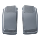 HR3 Gunship Gray 6 X 9" Saddlebags Lid Speaker Cutouts W/ GrillFor Harley Touring Models 2014-2023