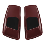 HR3 Twisted Cherry 6 X 9" Saddlebags Lid Speaker Cutouts W/ Grill For Harley Touring Models 2014-2023